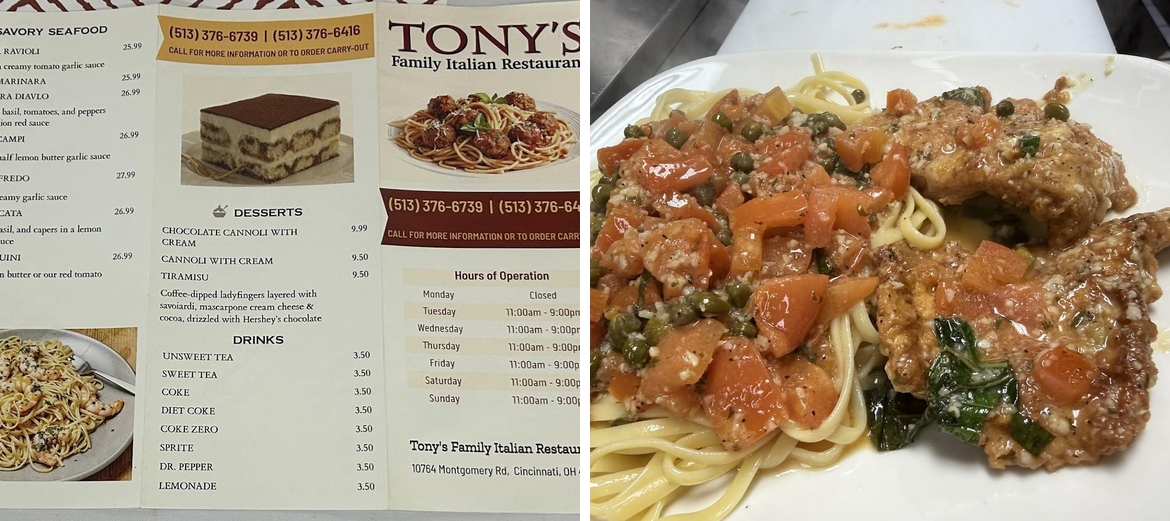 Tony's Family Italian Restaurant